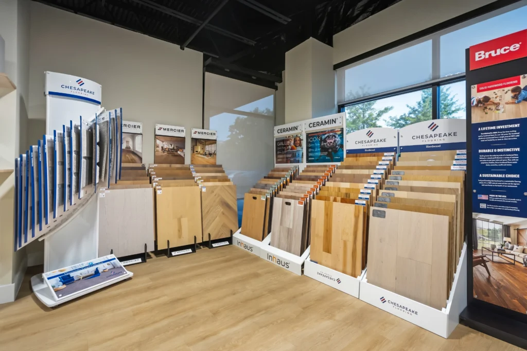 Flooring tiles showroom